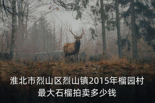 石榴王，這次會理石榴王的培育者有多少獎金