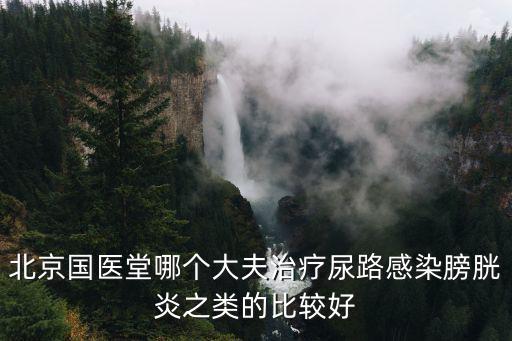 北京國醫(yī)堂哪個大夫治療尿路感染膀胱炎之類的比較好