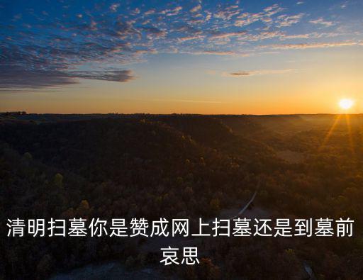 清明節網上掃墓，清明網上祭祀清明網上掃墓哪個網站好些呢