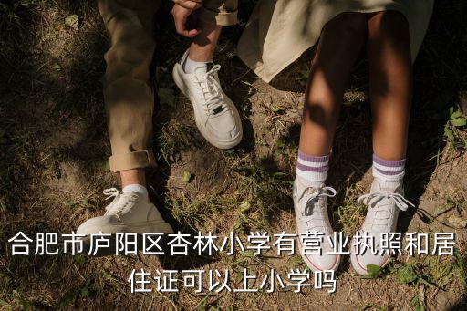 合肥市廬陽區(qū)杏林小學(xué)有營業(yè)執(zhí)照和居住證可以上小學(xué)嗎