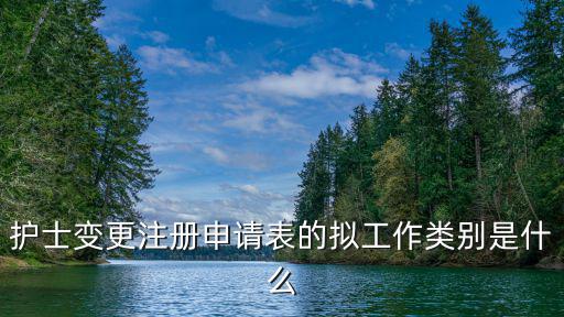 護士變更注冊申請表，求文檔 護士注冊變更申請表交到哪去啊