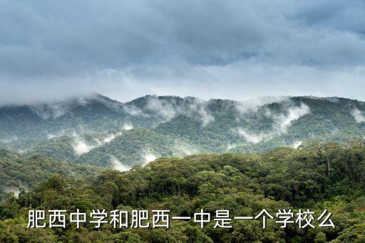 肥西中學(xué)，安徽省肥西中學(xué)怎么樣