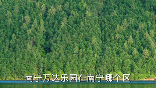 南寧萬(wàn)達(dá)樂(lè)園在南寧哪個(gè)區(qū)