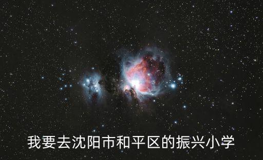 我要去沈陽市和平區的振興小學