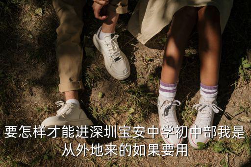 深圳市寶安中學，深圳寶安有什么好高中