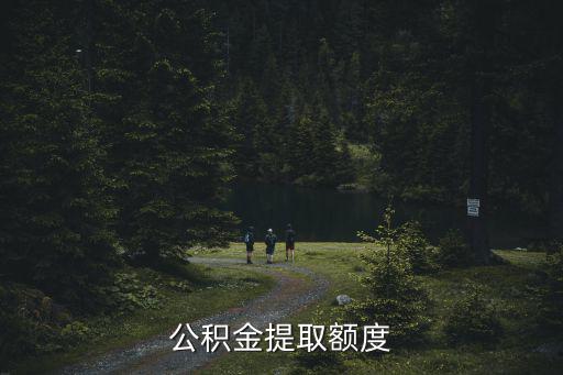 公積金提取額度