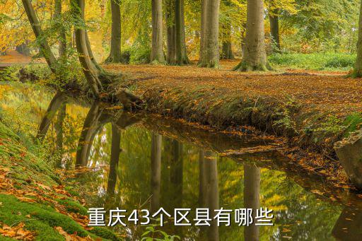 重慶43個(gè)區(qū)縣有哪些