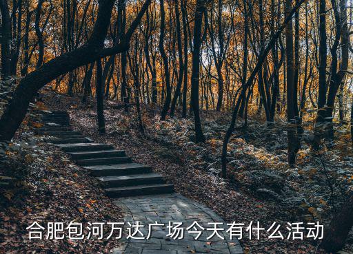 合肥包河萬(wàn)達(dá)廣場(chǎng)今天有什么活動(dòng)