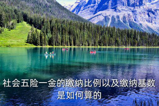 社會五險一金的繳納比例以及繳納基數是如何算的