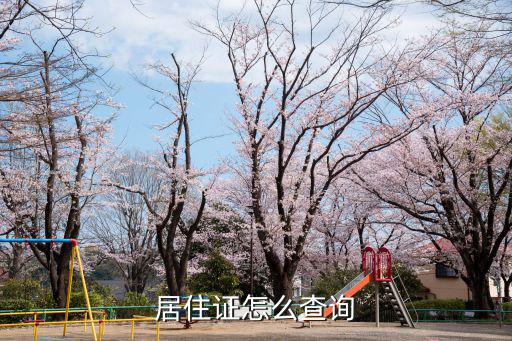 居住證怎么查詢