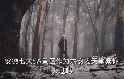 安徽七大5A景區(qū)作為六安人天堂寨你去過嗎