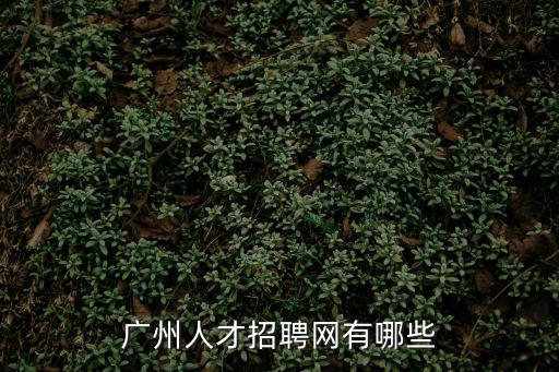 廣州人才招聘網有哪些