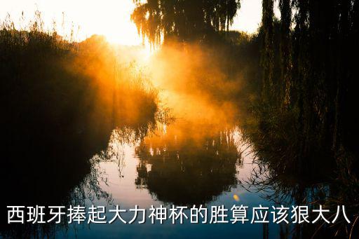 西班牙捧起大力神杯的勝算應該狠大八
