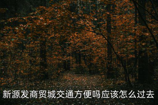 新源發商貿城交通方便嗎應該怎么過去