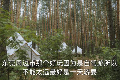 東莞周邊市那個(gè)好玩因?yàn)槭亲择{游所以不能太遠(yuǎn)最好是一天游要