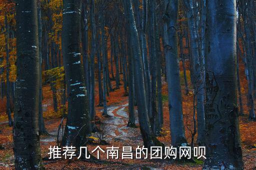 推薦幾個南昌的團購網唄