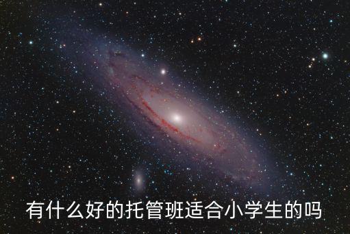 小學(xué)生托管班，有什么好的托管班適合小學(xué)生的嗎
