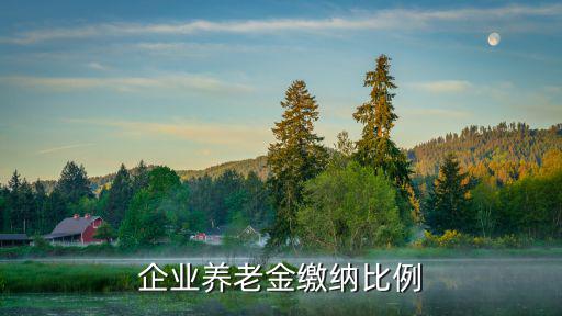 企業養老保險繳費比例，企業養老金繳納比例