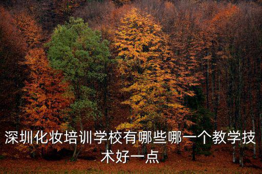 深圳彩妝培訓，深圳哪里有化妝學校