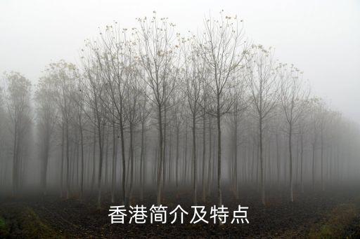 香港簡介及特點