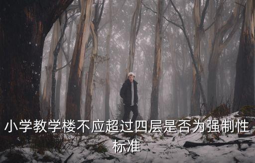 小學教學樓不應超過四層是否為強制性標準