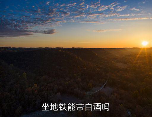 坐地鐵能帶白酒嗎