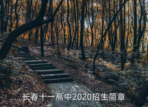 長春十一高中2020招生簡章