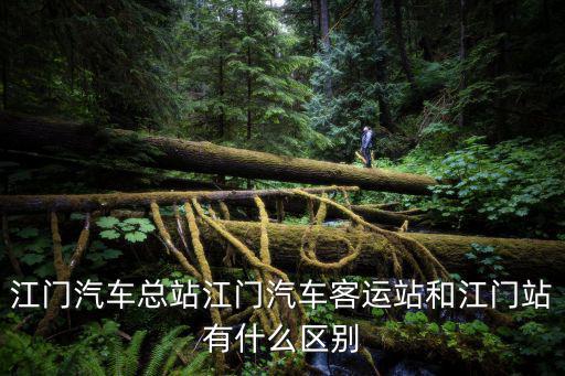 江門汽車站，江門新車站就是江門汽車總站嗎