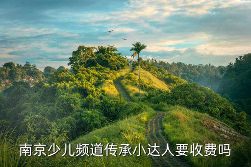 南京少兒頻道傳承小達人要收費嗎