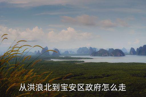 從洪浪北到寶安區政府怎么走