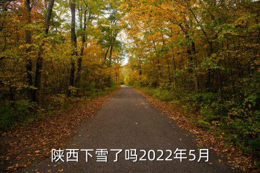 陜西下雪了嗎2022年5月