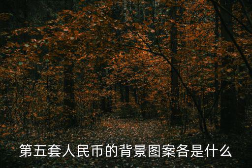 第五套人民幣圖片，第五套人民幣的背景圖案各是什么