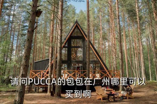 請問PUCCA的包包在廣州哪里可以買到啊