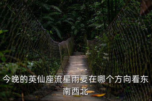 英仙座流星雨方位，今晚的英仙座流星雨要在哪個(gè)方向看東南西北