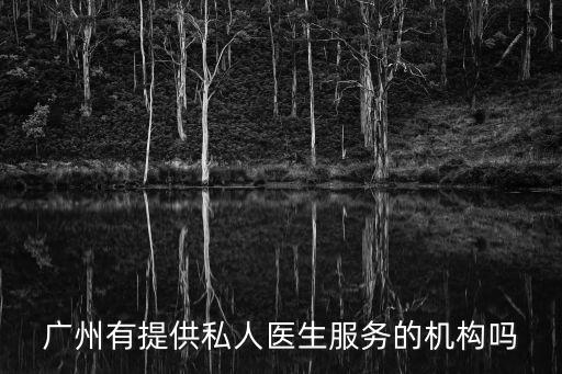 廣州家庭醫(yī)生，廣州有提供私人醫(yī)生服務(wù)的機(jī)構(gòu)嗎