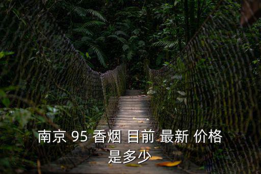 南京 95 香煙 目前 最新 價格是多少