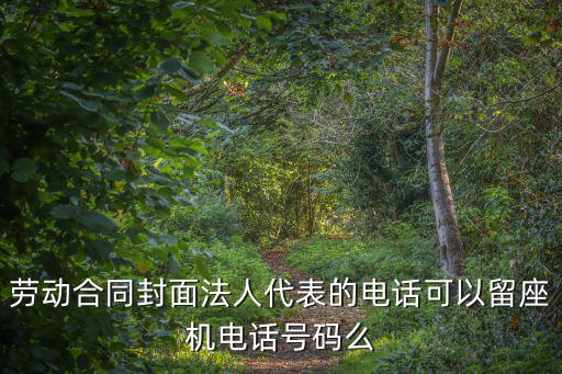 勞動合同封面法人代表的電話可以留座機電話號碼么