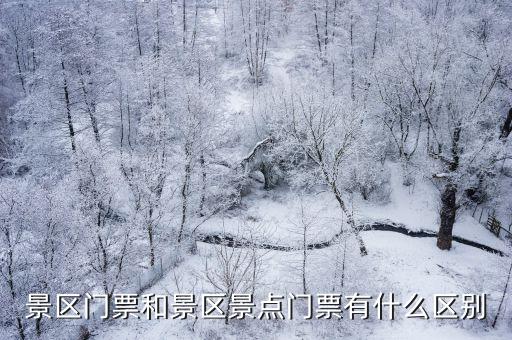 景區門票和景區景點門票有什么區別