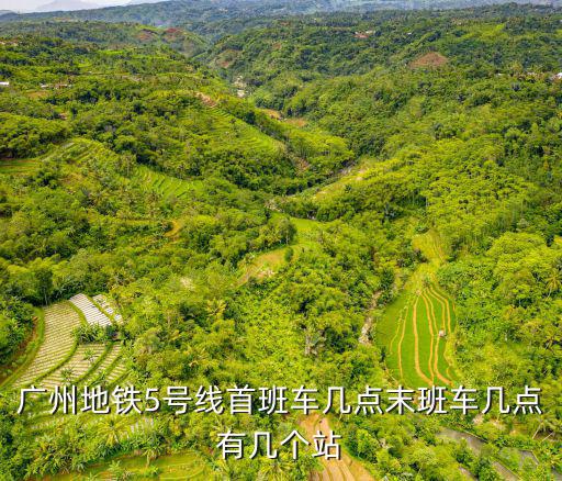 廣州地鐵5號線首班車幾點(diǎn)末班車幾點(diǎn)有幾個(gè)站