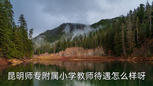 昆明師專附屬小學教師待遇怎么樣呀