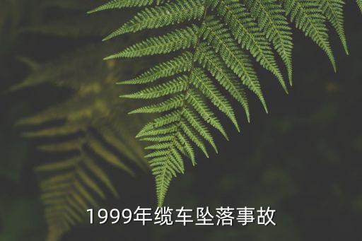1999年纜車墜落事故