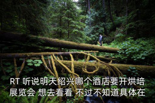 RT 聽說明天紹興哪個酒店要開烘培展覽會 想去看看 不過不知道具體在