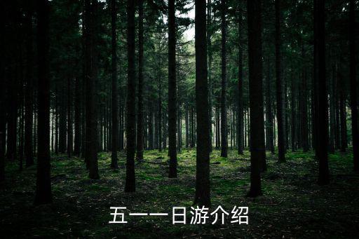 五一一日游介紹