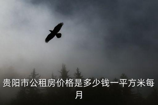 貴陽市公租房價格是多少錢一平方米每月
