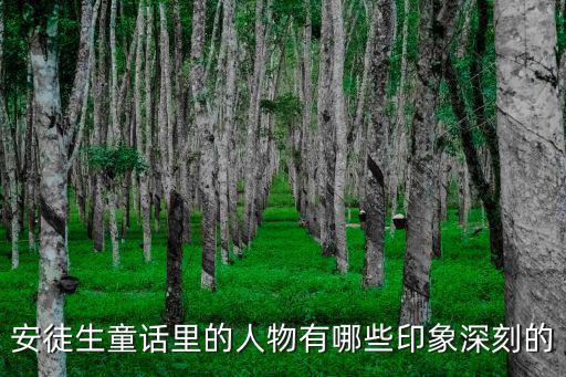 安徒生童話里的人物有哪些印象深刻的