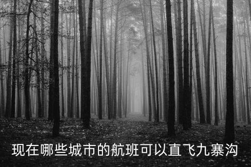 現(xiàn)在哪些城市的航班可以直飛九寨溝