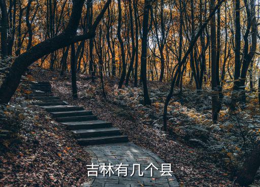 吉林有幾個縣