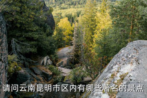 請問云南昆明市區內有哪些著名的景點