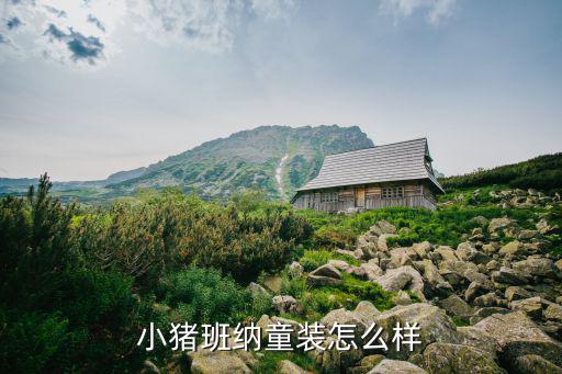 小豬班納童裝怎么樣