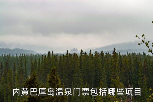內黃巴厘島溫泉門票包括哪些項目